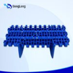 6520 Flat Top Modular Belt With Flights & Side Skirts - Conveyor Belt