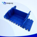 6520 Flat Top Modular Belt With Flights & Side Skirts - Conveyor Belt