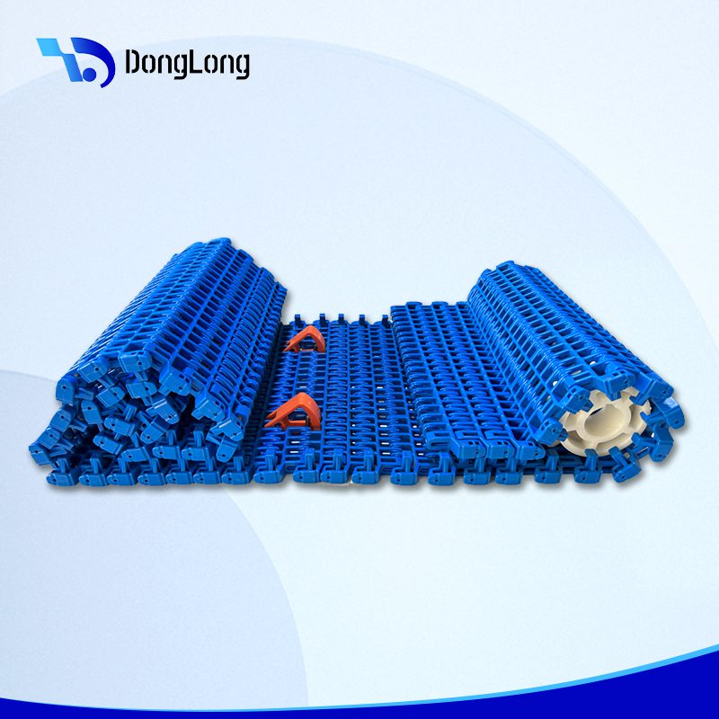 IS615 Turning Modular Chain With Hook Feet - Conveyor Belt