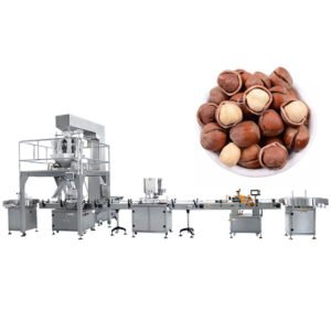 Roasted Seeds and Nuts Filling Capping Labeling Line application and machine details - Longteng Machinery