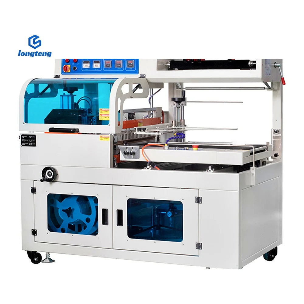 Automatic Side Sealer Shrink Wrapping Machine for Boxes, Trays and Retail Products main image