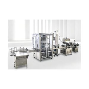 Complete Automatic Liquid Filling Line with CIP, Capping, Foil Sealing and Labeling - Longteng Machinery