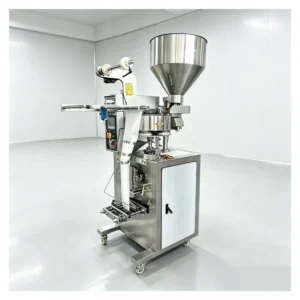 Automatic rotary measuring cup granule packaging machine for nuts seeds rice and spices