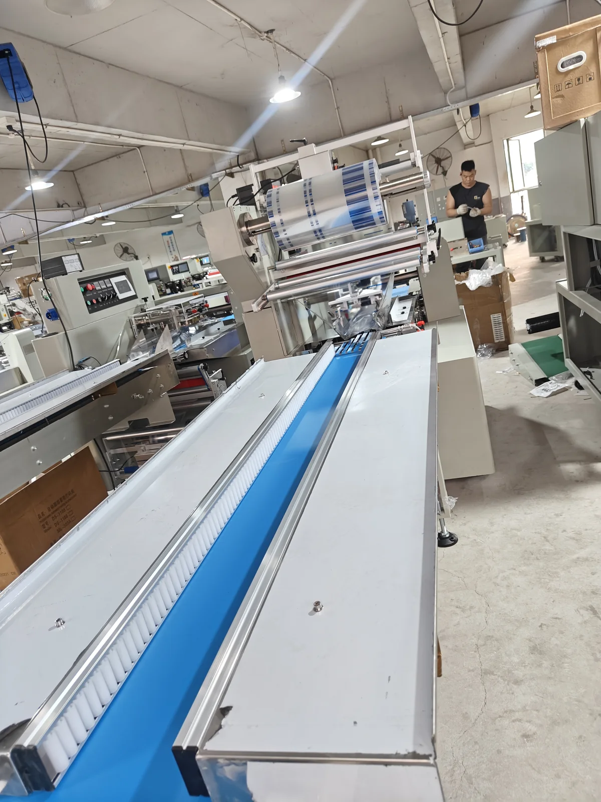 Azerbaijan Square Bread Flow Wrapping Machine Case - image 2