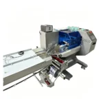 Bottom film horizontal flow wrapper machine overview
