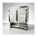 Automatic 10-head gravity filling machine stainless steel cabinet