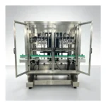 10-head edible oil filling machine with servo diving nozzles