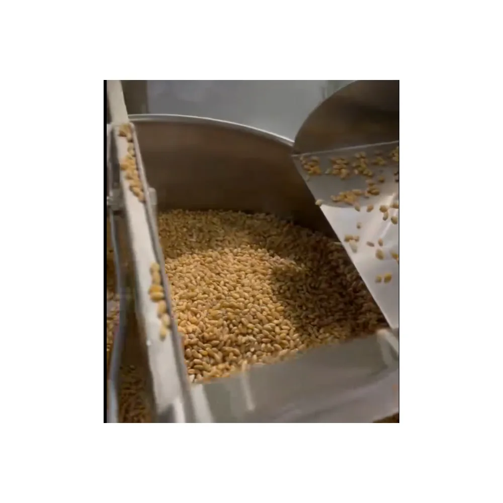 Milk powder packaging machine production test for Nigeria project