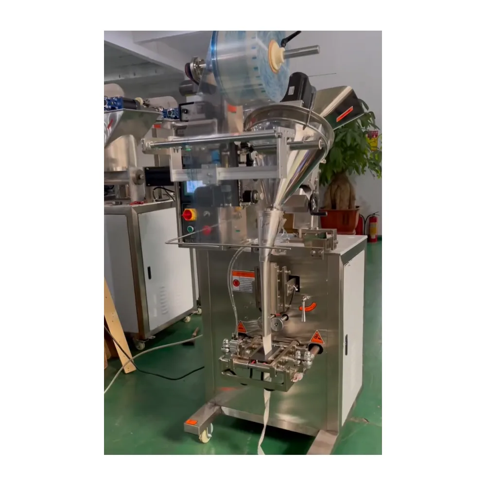Vertical auger powder packaging machine for 320 g and 750 g packs