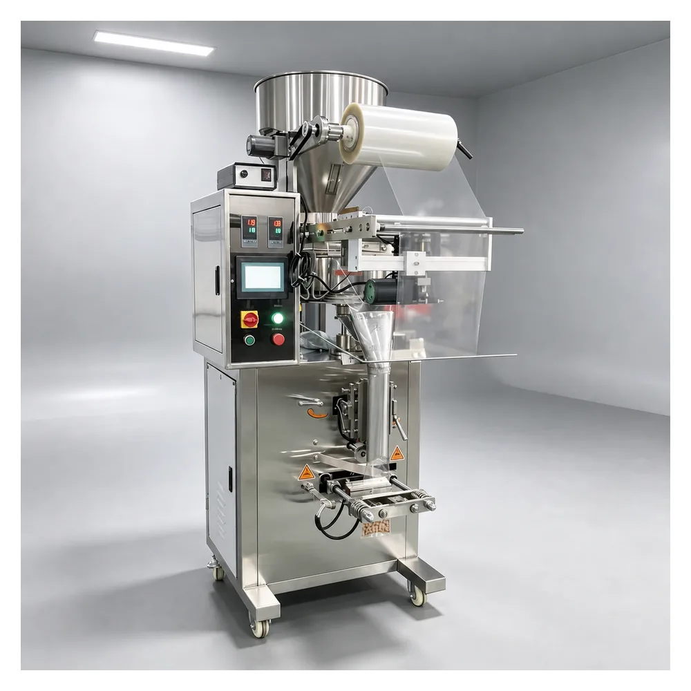 Vertical rotary cup packaging machine for peanuts and cashews