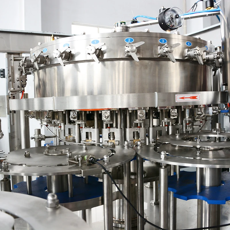 Automatic Carbonated Beverage Filling Machine for PET Bottles - machine view 3