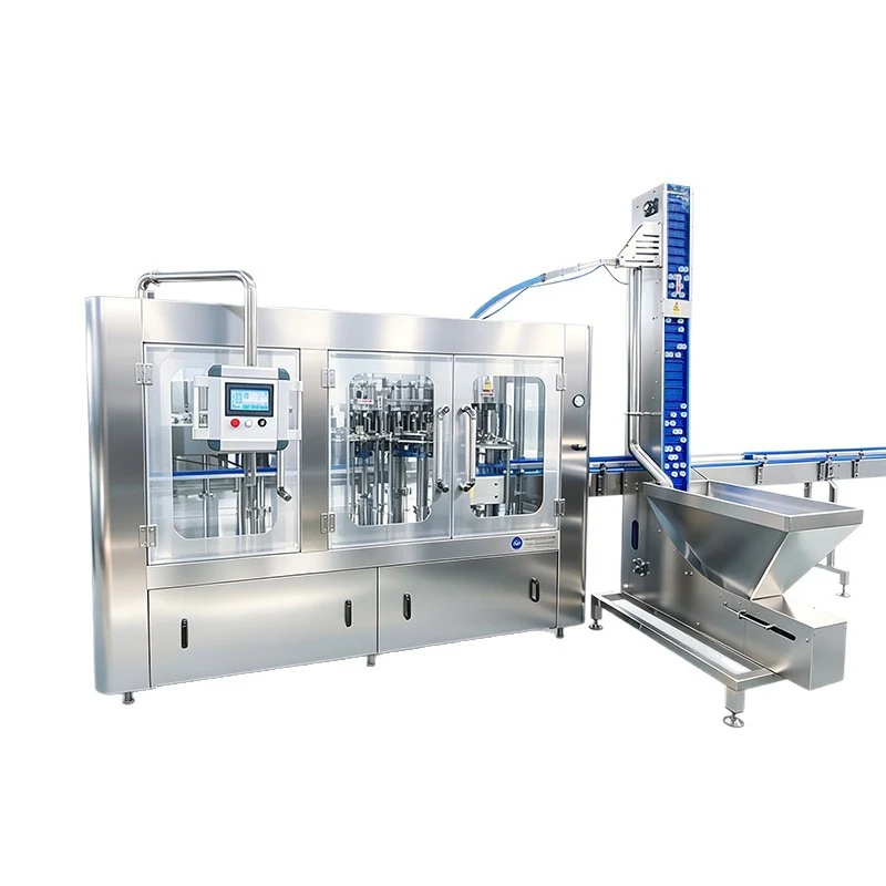 Automatic Carbonated Beverage Filling Machine for PET Bottles - machine view 4