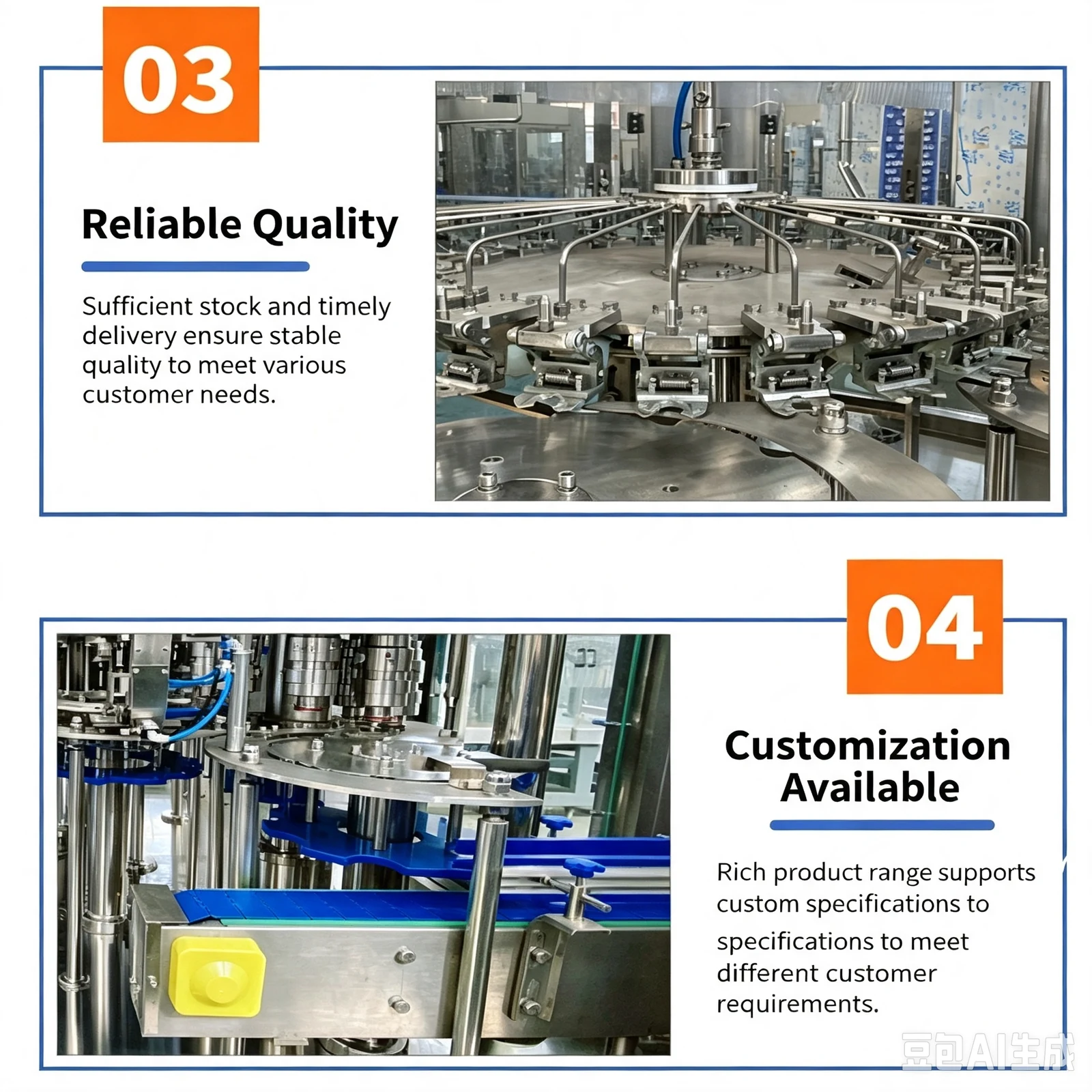 Automatic Carbonated Beverage Filling Machine for PET Bottles - machine view 6