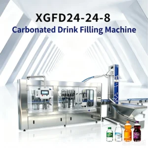 Automatic Carbonated Beverage Filling Machine for PET Bottles