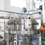 Automatic Glass Bottle Carbonated Beverage Filling Machine - machine view 3