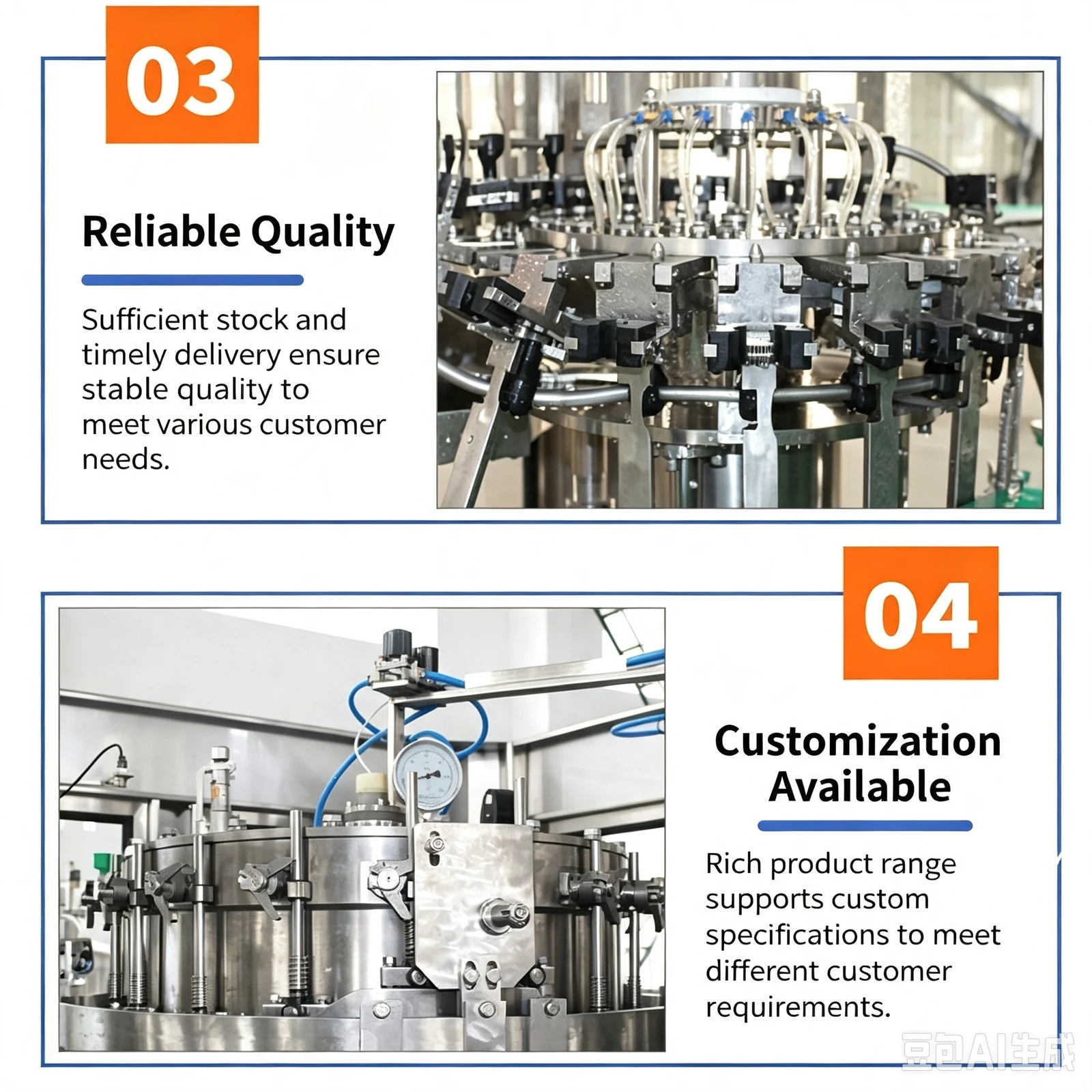 Automatic Glass Bottle Carbonated Beverage Filling Machine - machine view 6
