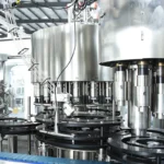 Automatic Glass Bottle Wine Filling Machine for Alcoholic Drinks - machine view 2