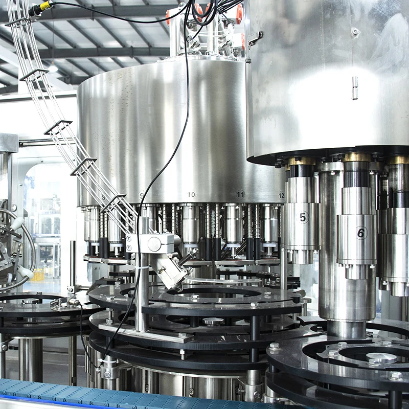 Automatic Glass Bottle Wine Filling Machine for Alcoholic Drinks - machine view 2