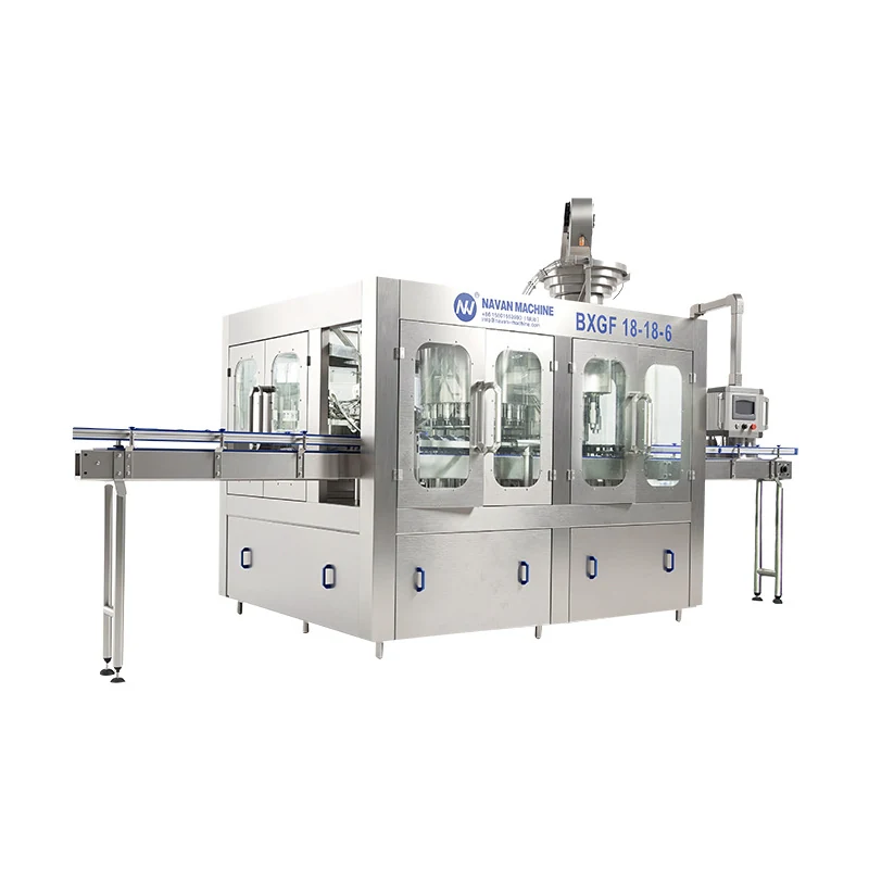 Automatic Glass Bottle Wine Filling Machine for Alcoholic Drinks - machine view 4