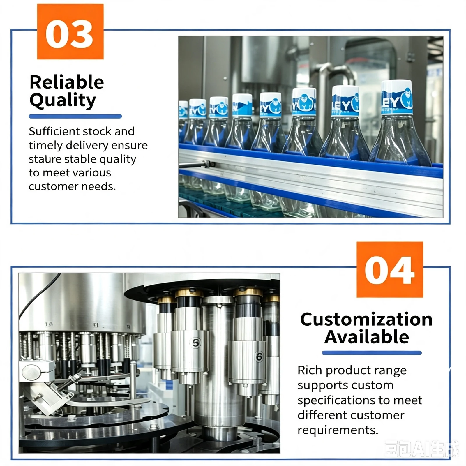 Automatic Glass Bottle Wine Filling Machine for Alcoholic Drinks - machine view 6