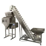 Automatic Granule Packaging Machine for 25-50 kg Bags - machine view 1