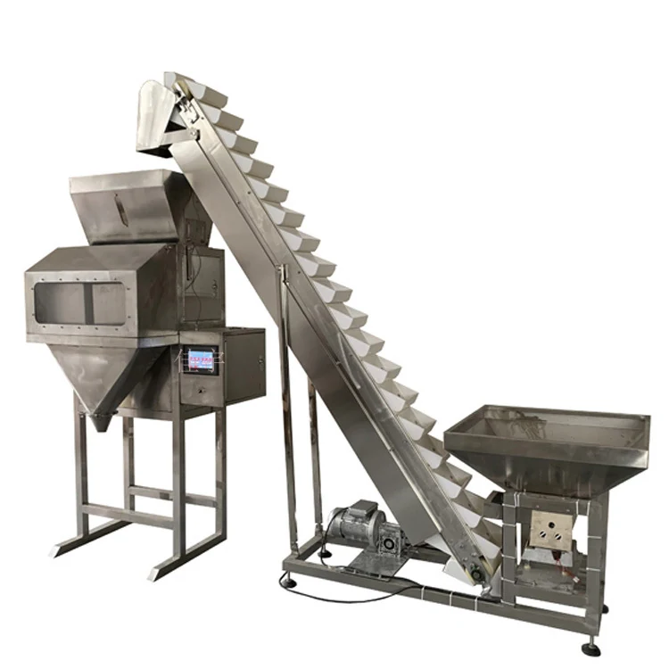 Automatic Granule Packaging Machine for 25-50 kg Bags - machine view 1