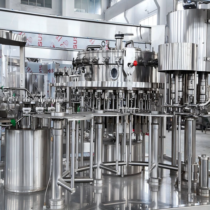 Automatic PET Bottle Carbonated Drink Filling Machine for Cola - machine view 1