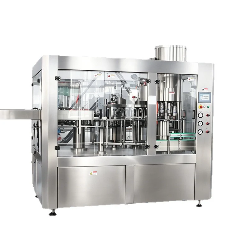 Automatic PET Bottle Carbonated Drink Filling Machine for Cola - machine view 4