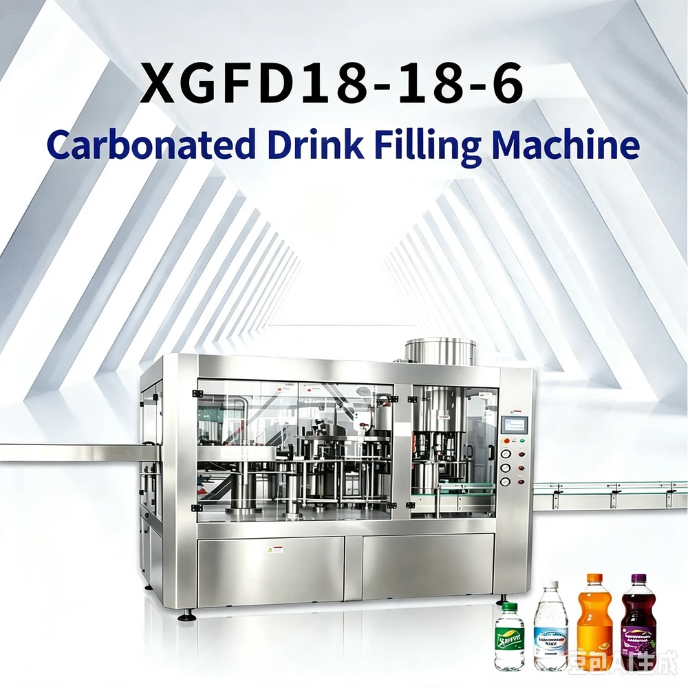 Automatic PET Bottle Carbonated Drink Filling Machine for Cola