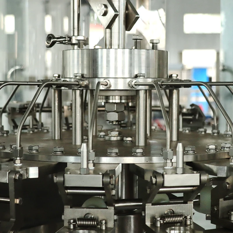Automatic PET Bottle Cola Filling Machine for Carbonated Drinks - machine view 2