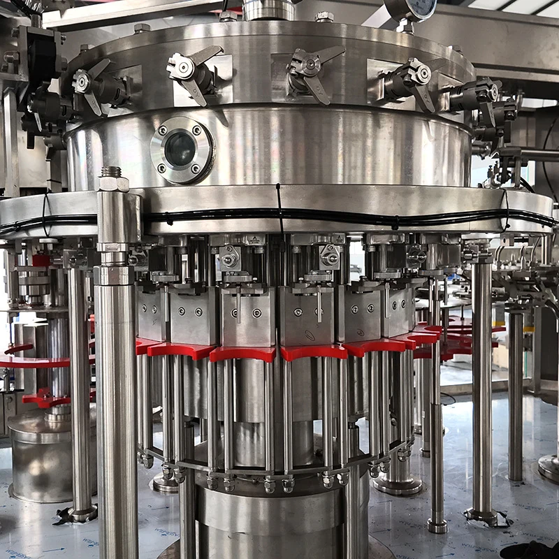 Automatic PET Bottle Cola Filling Machine for Carbonated Drinks - machine view 3