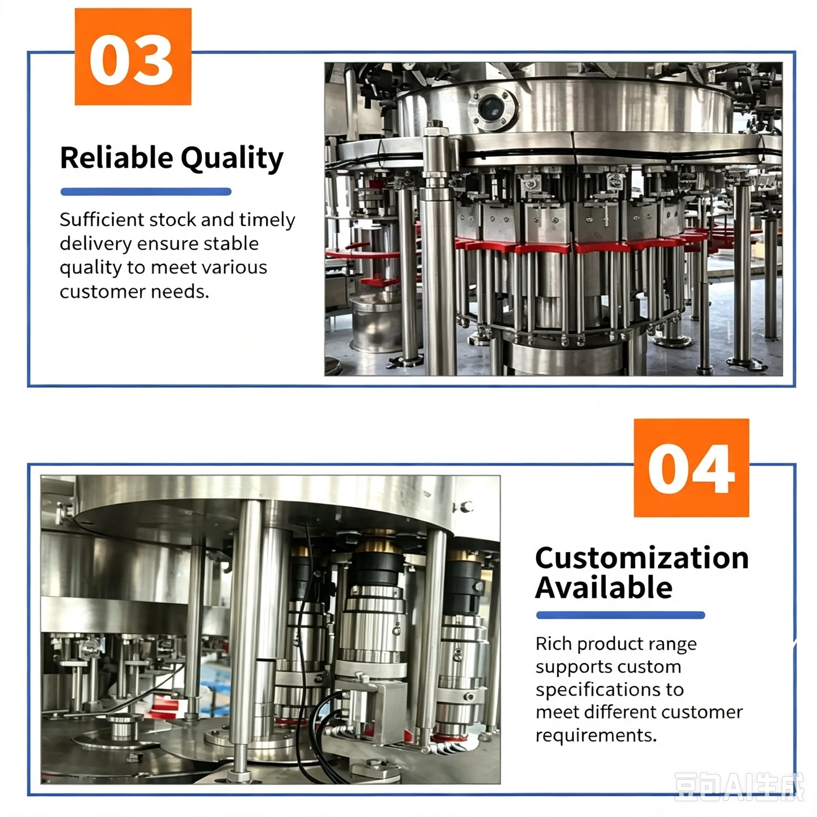 Automatic PET Bottle Cola Filling Machine for Carbonated Drinks - machine view 6