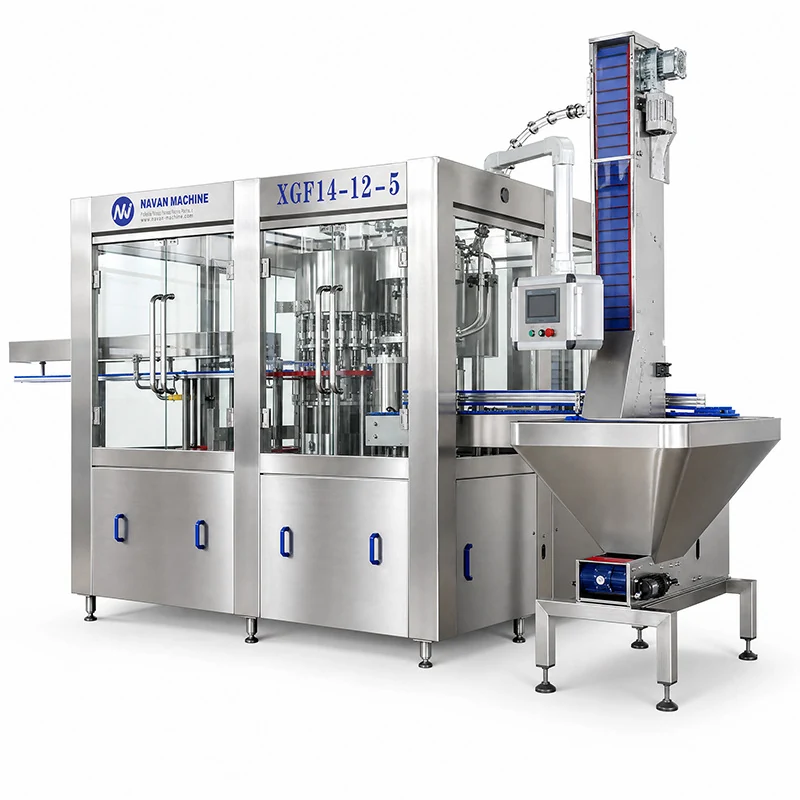 Automatic PET Bottle Water Filling and Capping Machine - machine view 4