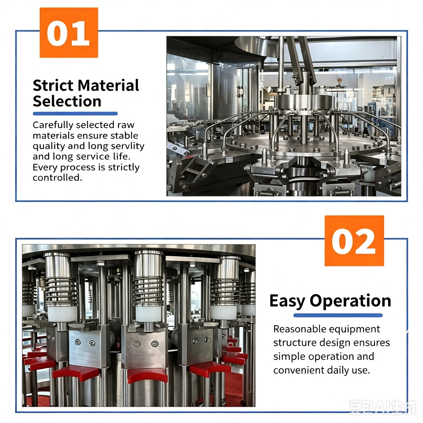 Automatic PET Bottle Water Filling and Capping Machine - machine view 5