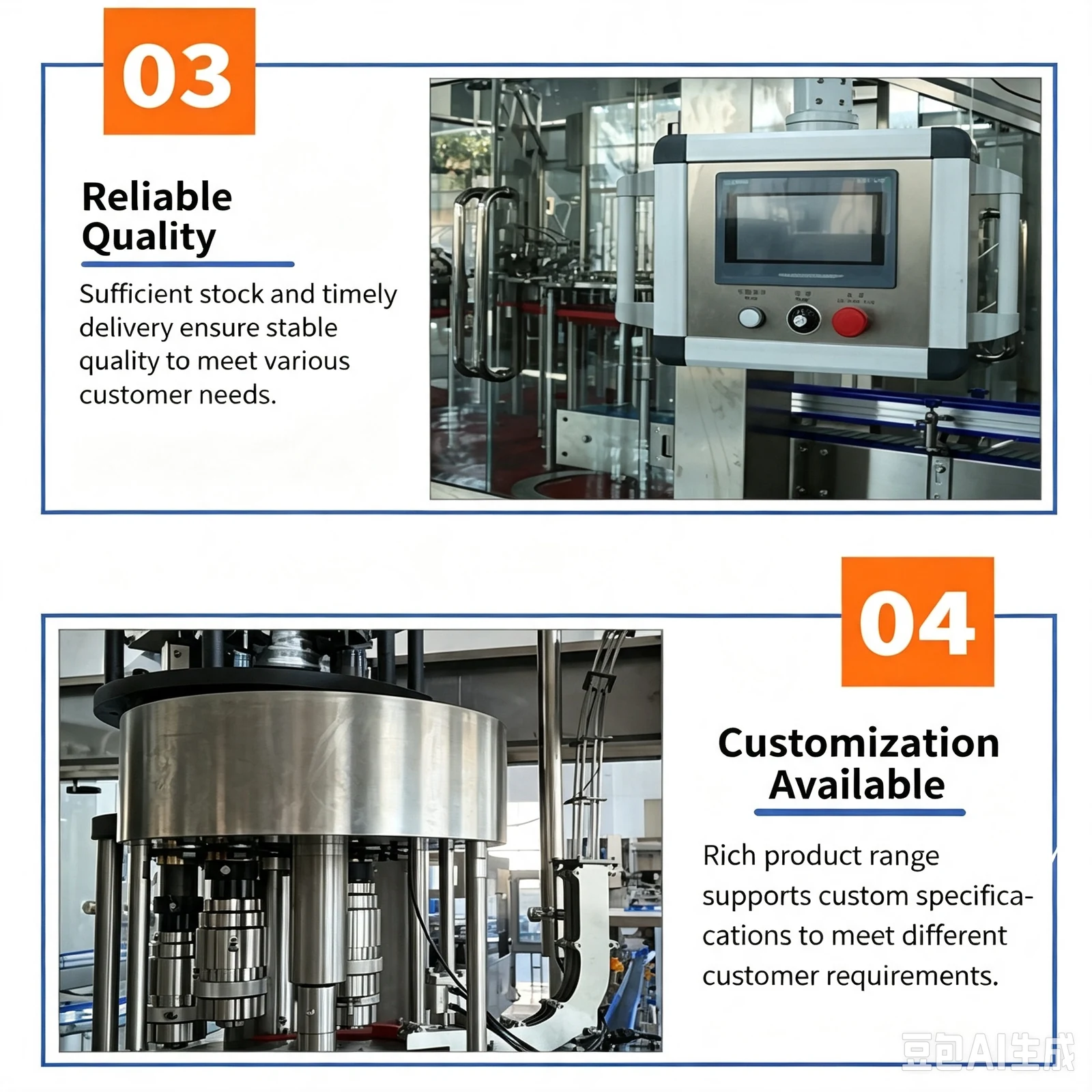 Automatic PET Bottle Water Filling and Capping Machine - machine view 6