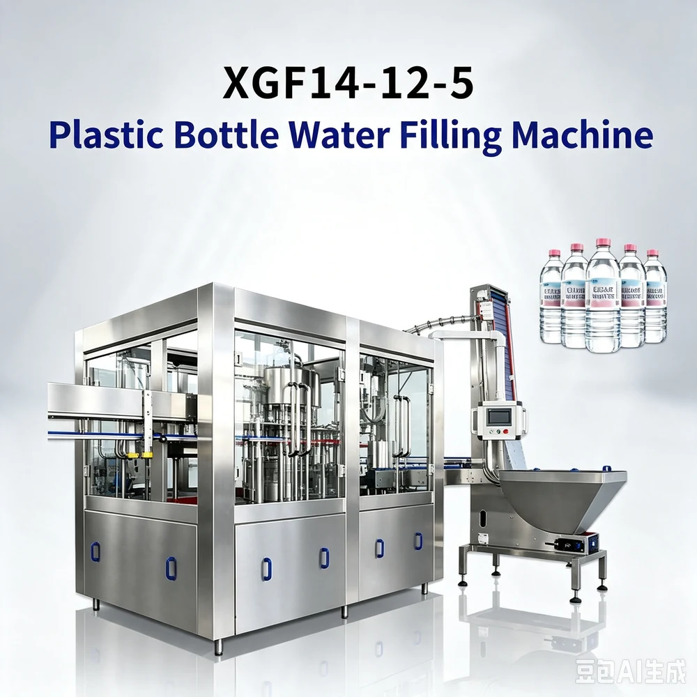 Automatic PET Bottle Water Filling and Capping Machine