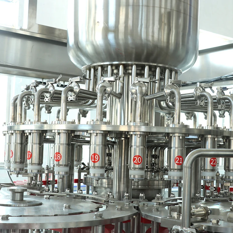 Automatic PET Juice Hot Filling Machine for Tea Drinks - machine view 1