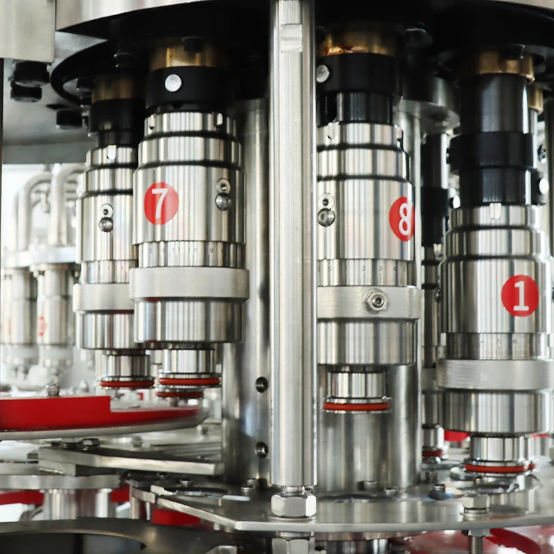 Automatic PET Juice Hot Filling Machine for Tea Drinks - machine view 2