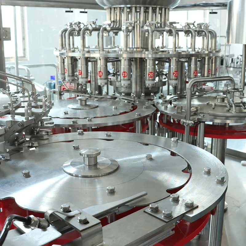 Automatic PET Juice Hot Filling Machine for Tea Drinks - machine view 3