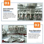 Automatic PET Juice Hot Filling Machine for Tea Drinks - machine view 5