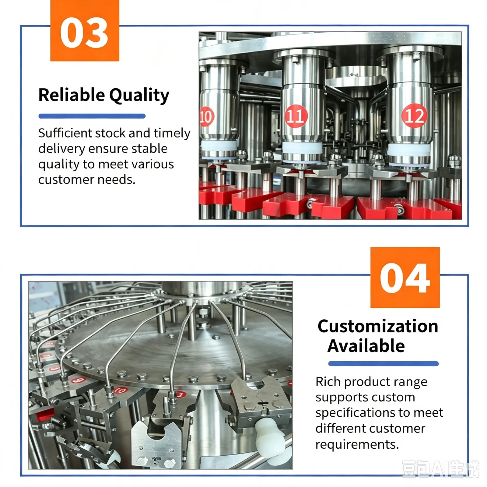 Automatic PET Juice Hot Filling Machine for Tea Drinks - machine view 6