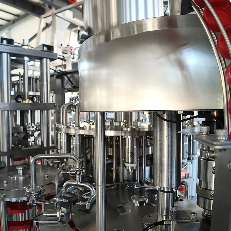 Automatic PET Juice Hot Filling Machine for Fruit Drinks - machine view 2
