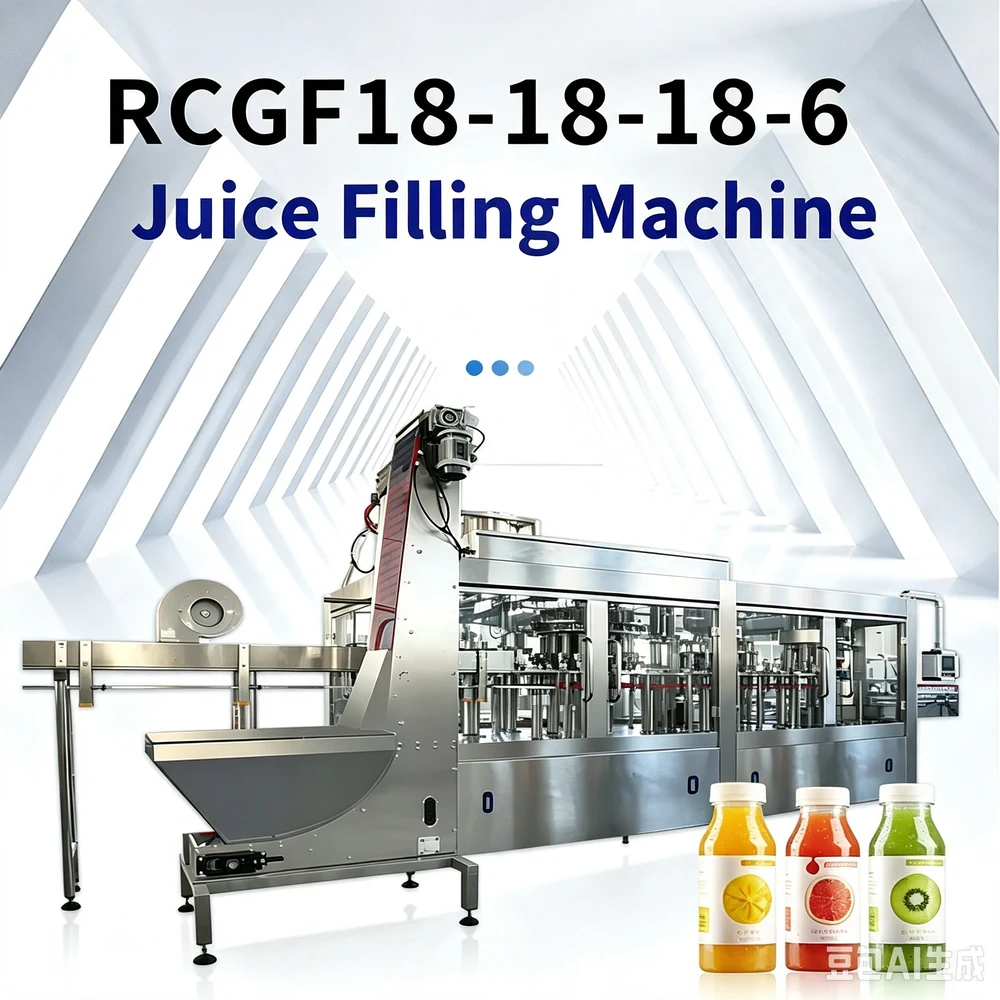 Automatic PET Juice Hot Filling Machine for Fruit Drinks