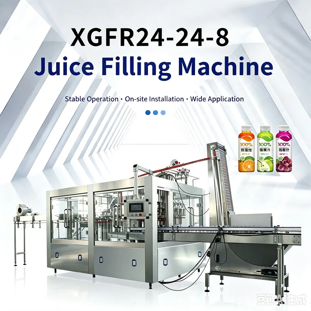 Automatic PET Juice Hot Filling Machine for Tea Drinks