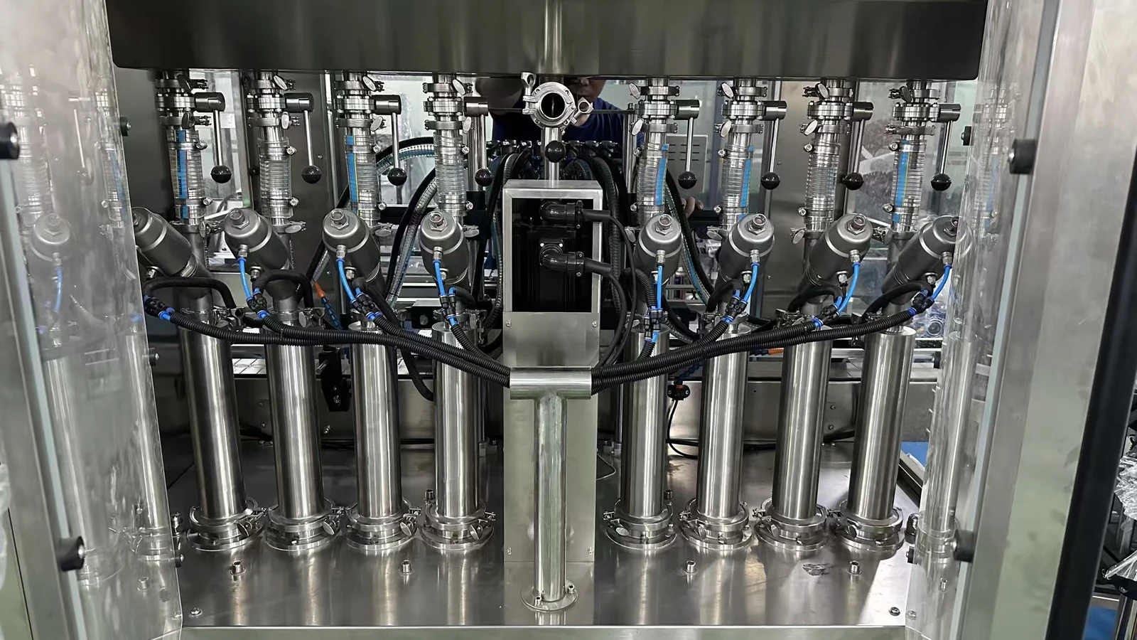 Automotive Engine Oil Piston Filling Machine Project - project image 2