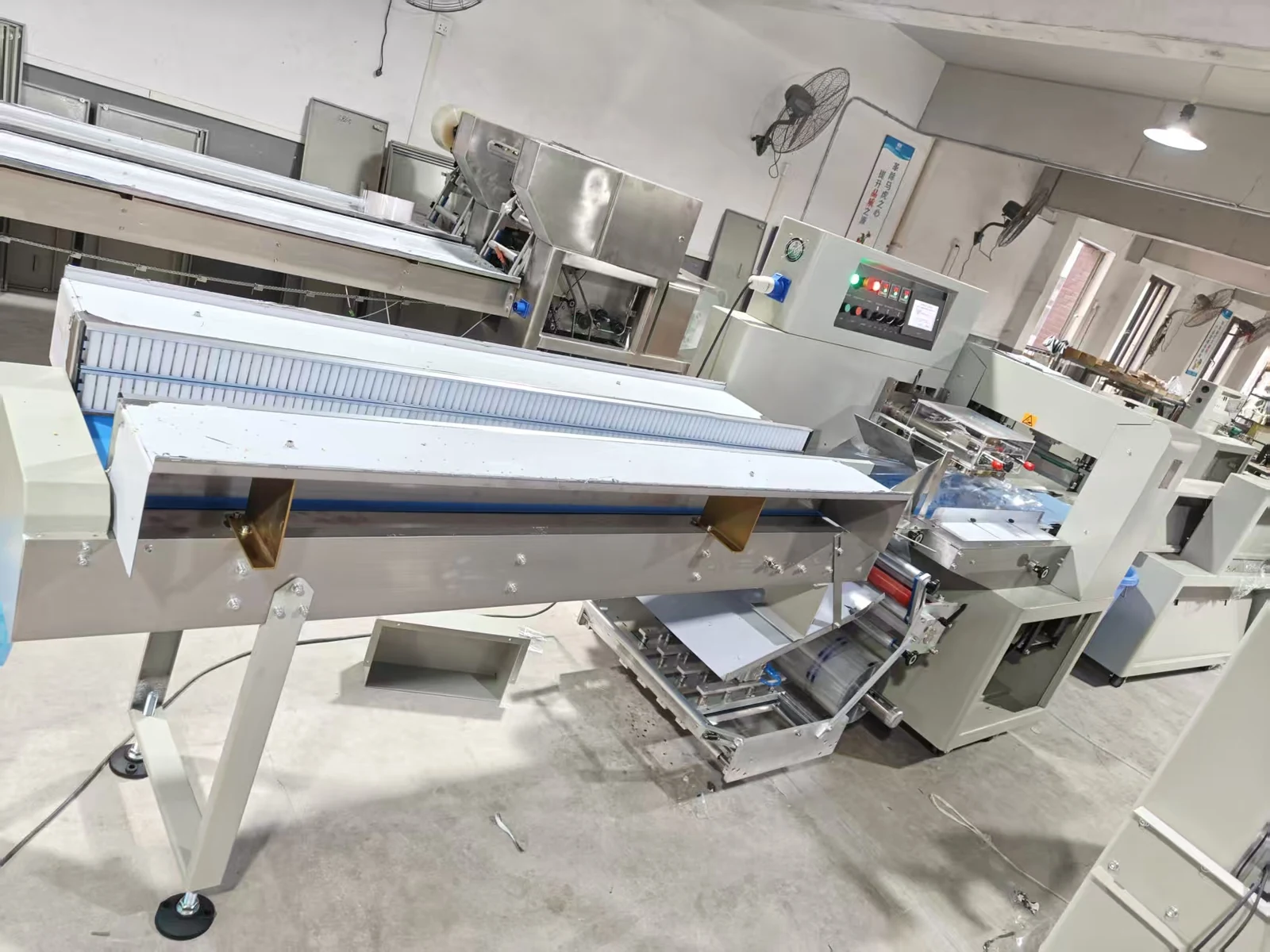 Fresh Vegetable Flow Wrapping Machine Project - project image 2