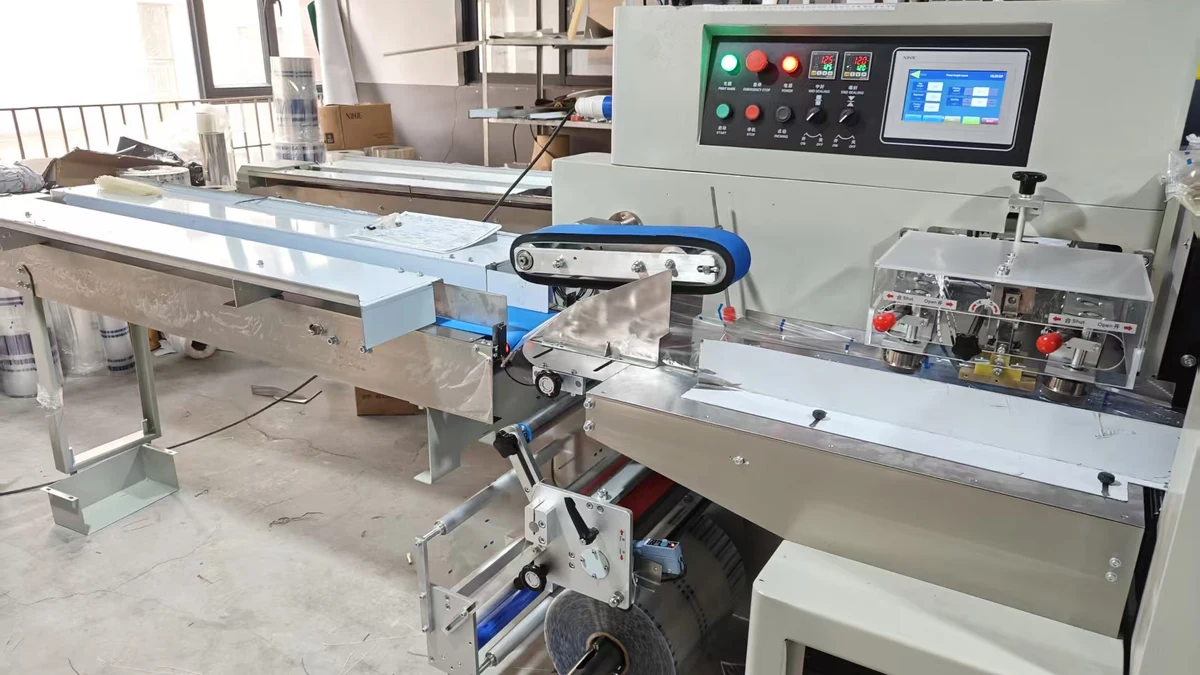 Vermicelli Rotary Knife Flow Wrapping Machine Project - Vietnam dealer project