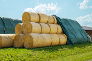 Strohvlies/Heuvlie Fleece Cover - Straw Fleece Cover - wypacktech.com