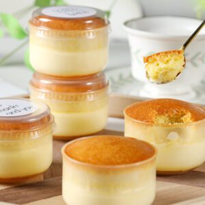 140 ml Plastic Dessert Cup with lid--CH137
