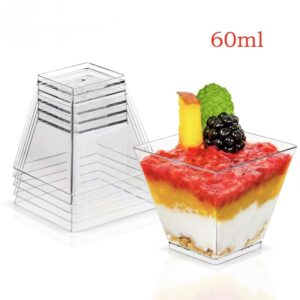 60ml mini plastic dessert cup--LC2011
